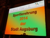 Sportlerehrung der Stadt Augsburg 2014