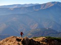 Fragment din Masivul Fagaras,curmatura Zarnei