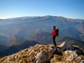 Fragment din Masivul Fagaras,curmatura Zarnei